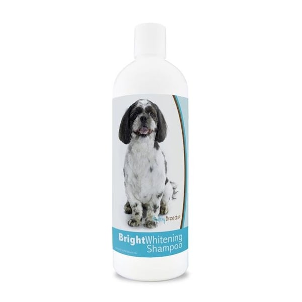 Healthy Breeds Healthy Breeds 840235179849 12 oz Shih-Poo Bright Whitening Shampoo 840235179849 - main